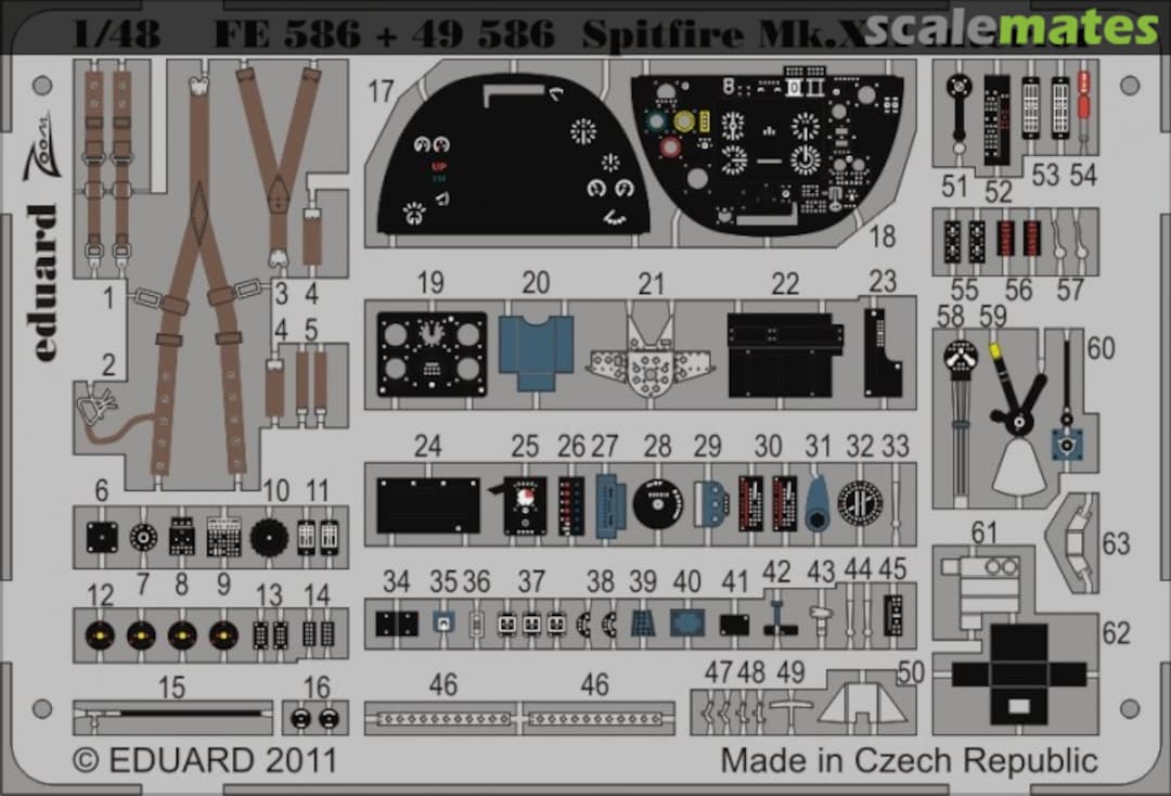 Boxart Spitfire Mk.XII S.A. 49586 Eduard