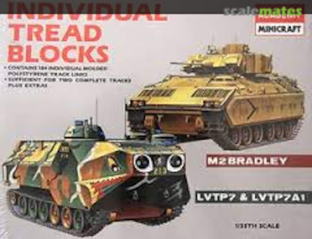 Boxart Individual Tread Blocks 1353 Academy/Minicraft