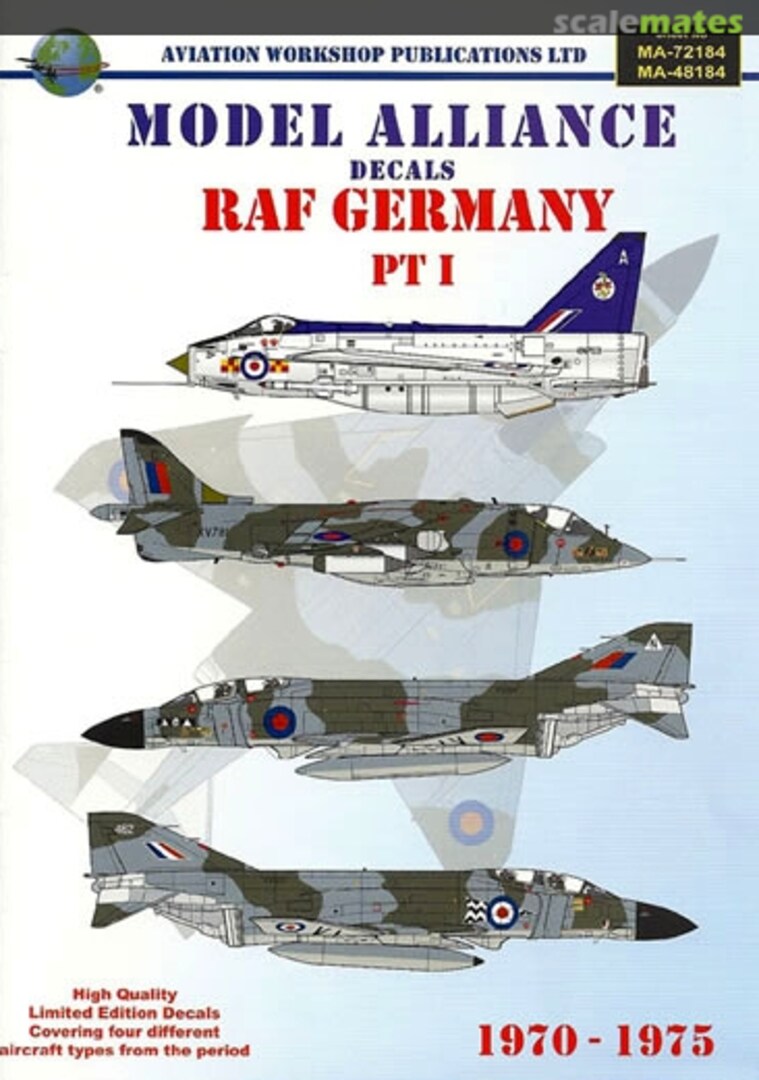 Boxart RAF Germany 1970-1975 MA-48184 Model Alliance