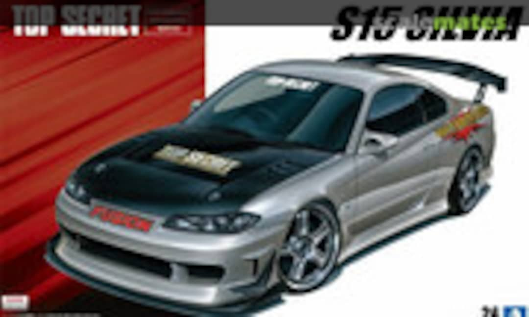 1:24 Top Secret S15 Silvia '99 Nissan (Aoshima 053553)