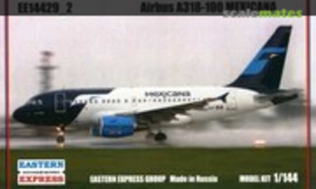 1:144 Airbus A318-100 Mexicana (Eastern Express EE14429_2)