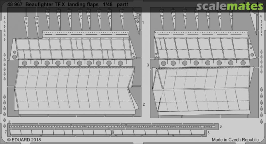 Boxart Beaufighter TF.X landing flaps 48967 Eduard
