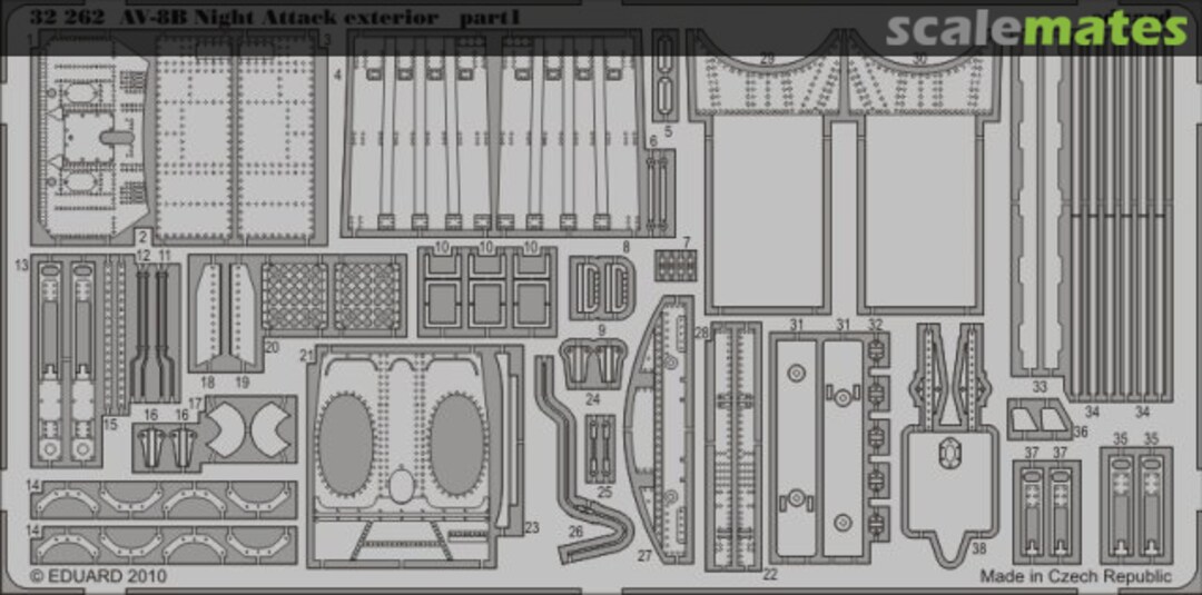 Boxart AV-8B Night Attack exterior 32262 Eduard