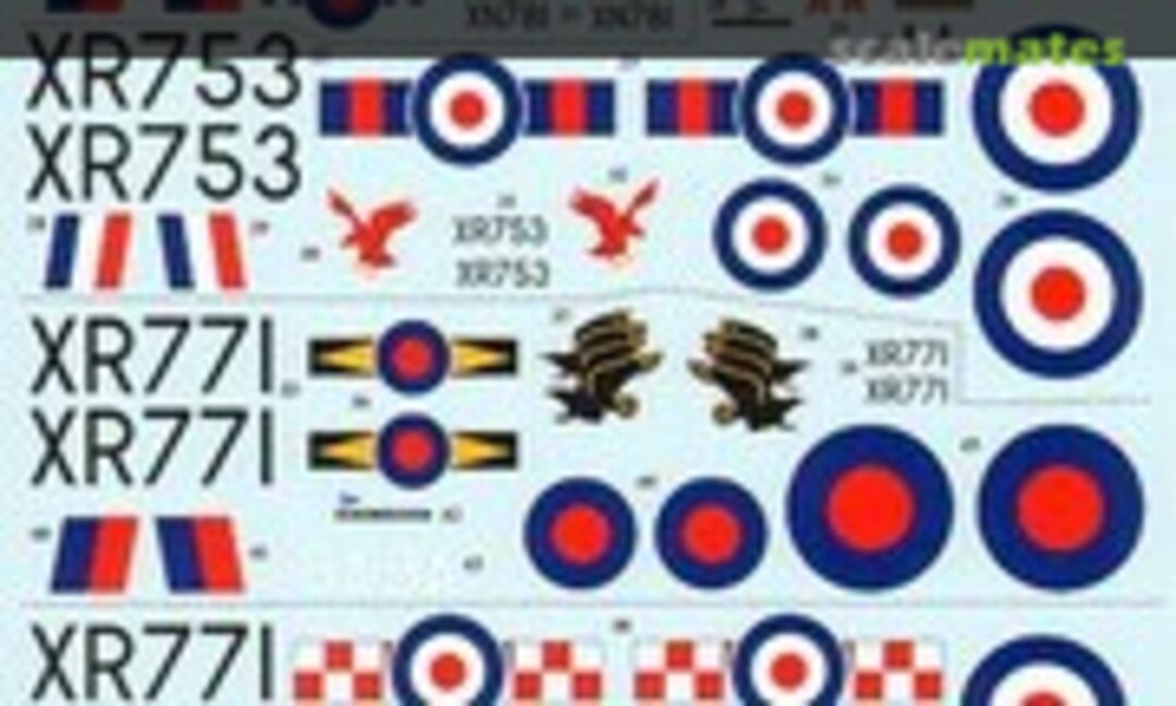 1:72 EE Lightning F2A, F6 Part 2 (Xtradecal X72089)