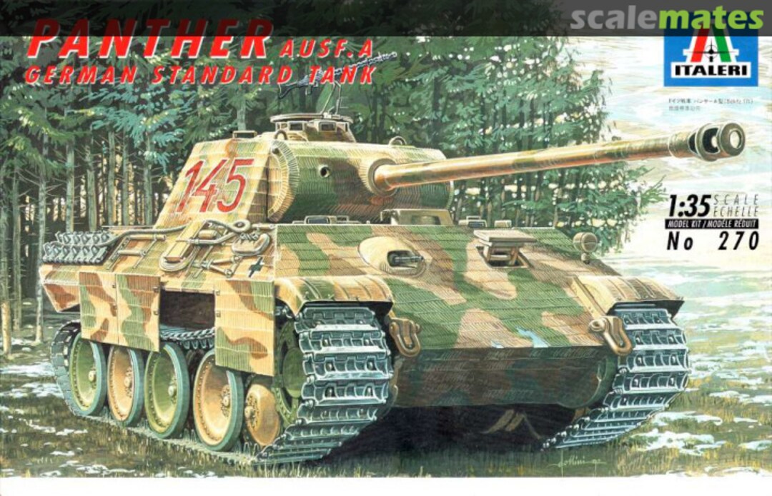 Boxart Panther Ausf.A 270 Italeri