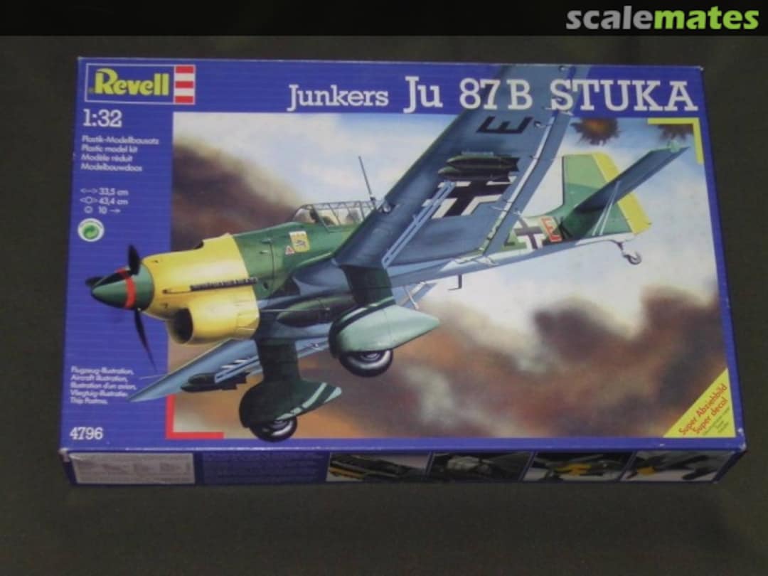 Boxart Junkers Ju 87 B Stuka 4796 Revell