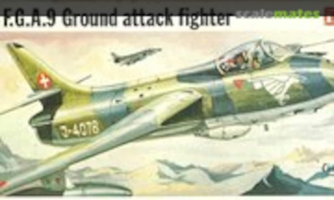 1:72 Hawker Hunter F.G.A.9 (FROG F204)