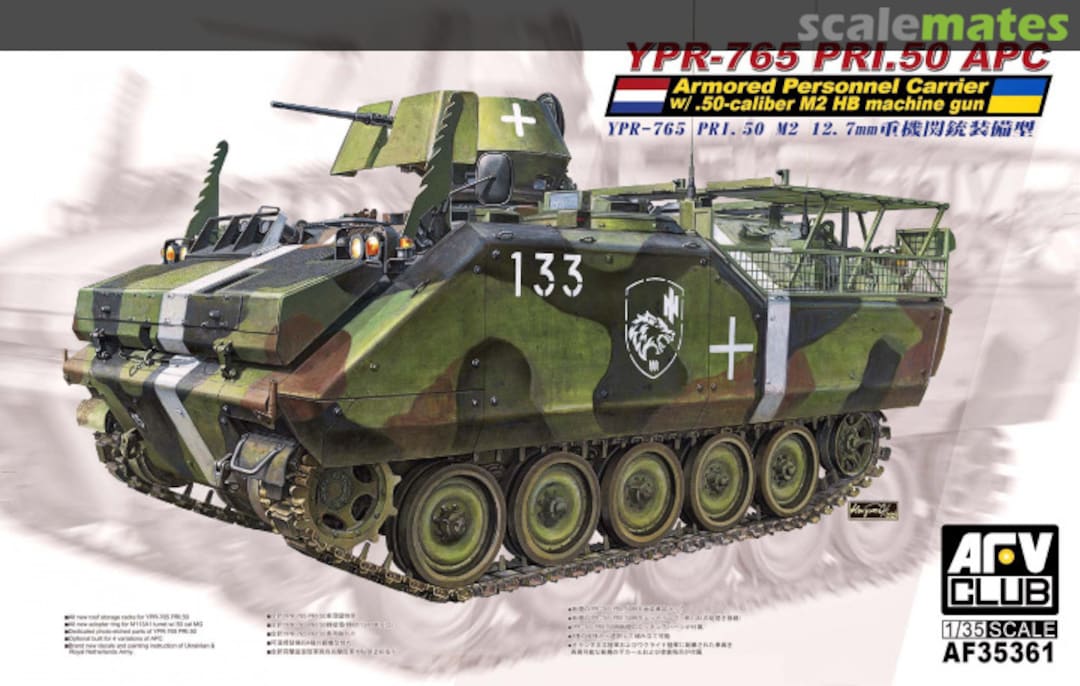 Boxart YPR-765 PRI.50 APC AF35361 AFV Club