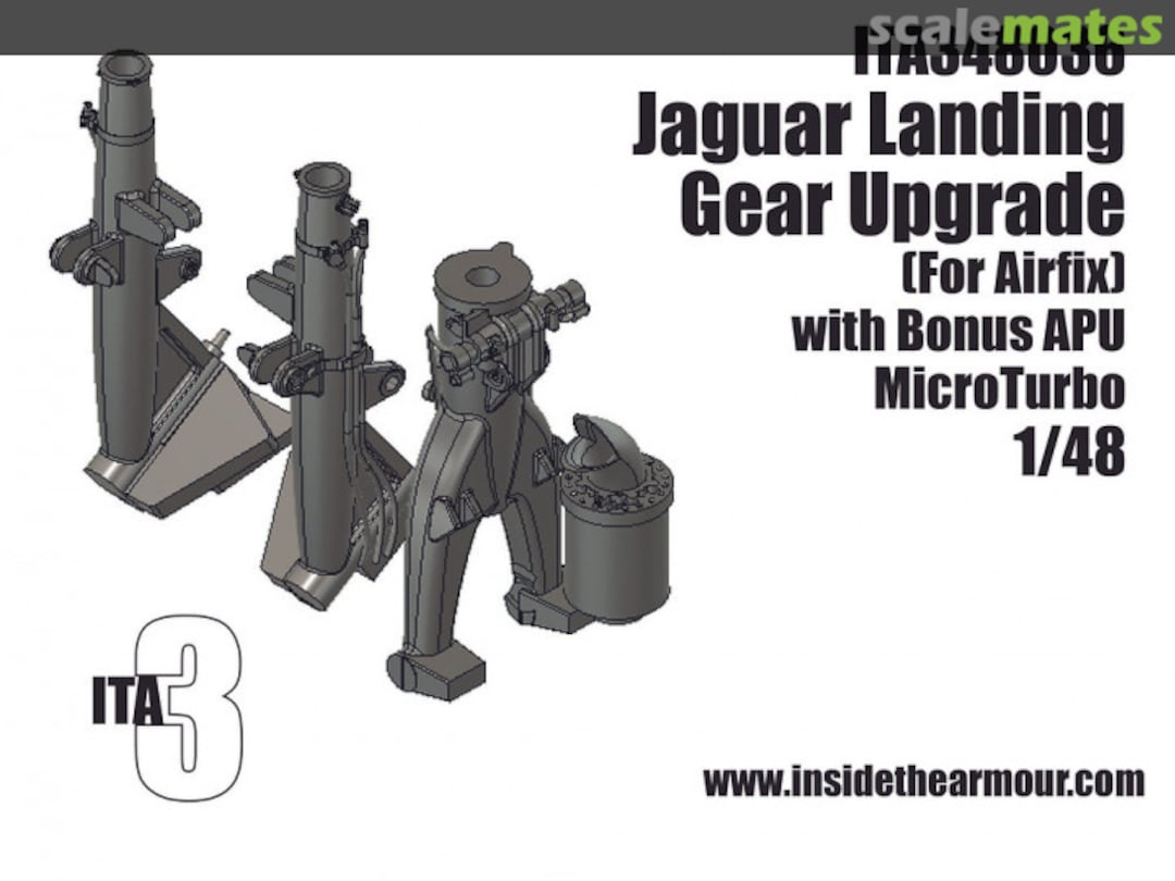 Boxart Jaguar Gr.1/1a Landing Gear Upgrade ITA348036 Inside the Armour ITA3 Boxart Jaguar Gr.1/1a Landing Gear Upgrade ITA348036 Inside the Armour ITA3