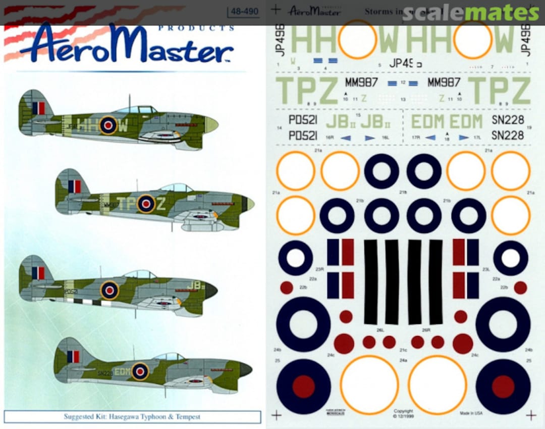 Boxart Storms in the Sky 48-490 AeroMaster