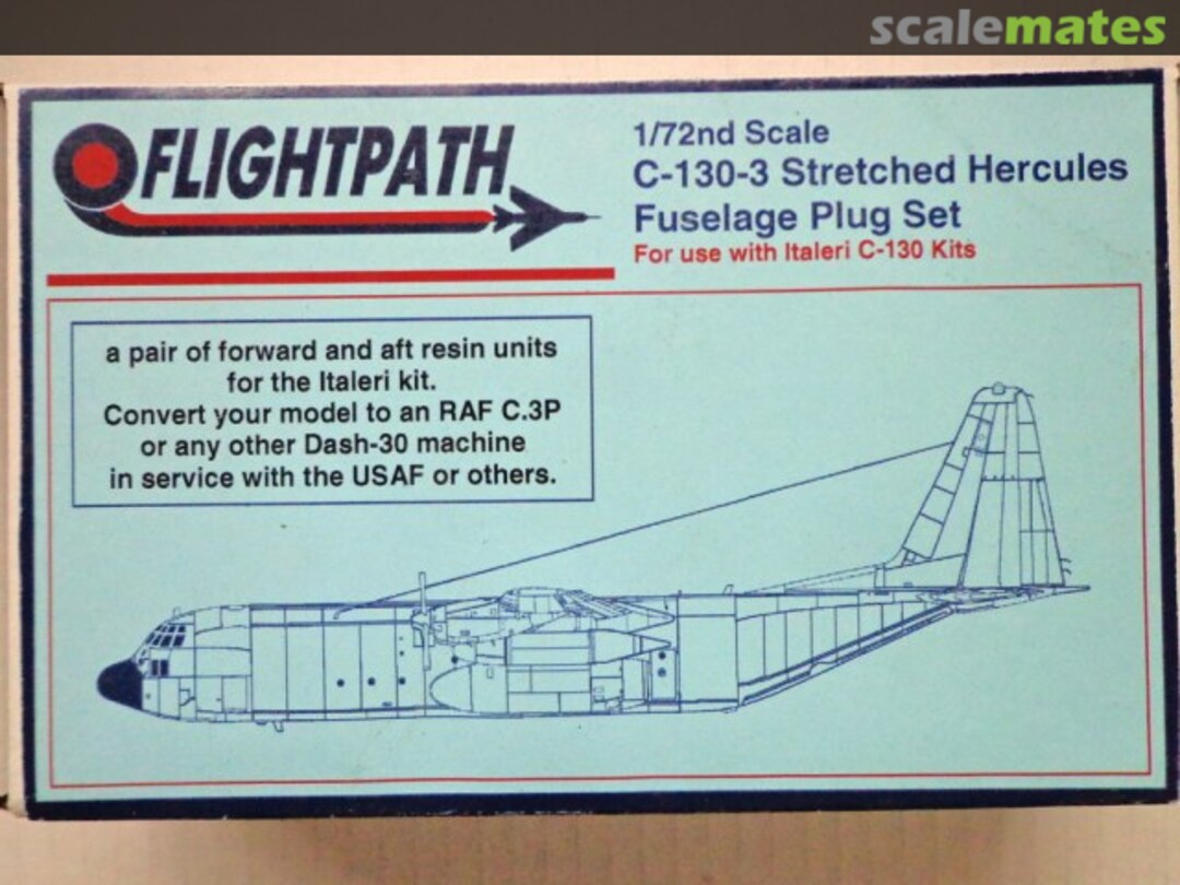 Boxart C-130-3 Stretched Hercules FP72103C Flightpath