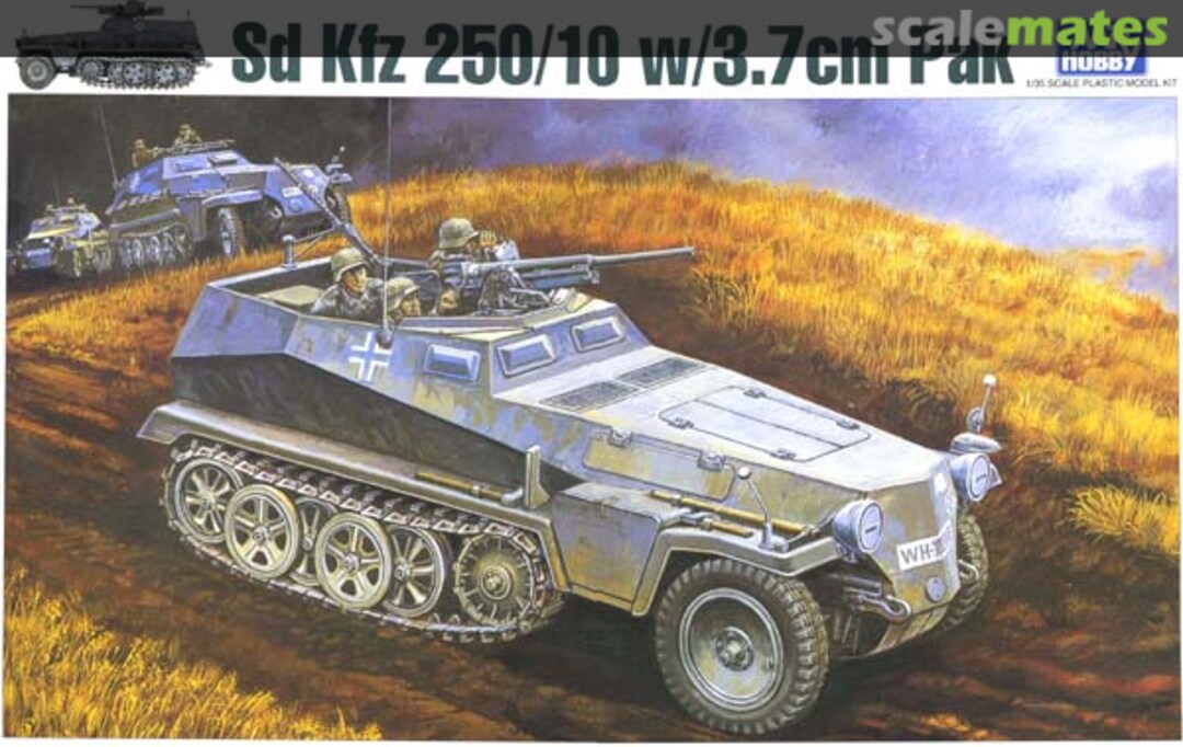 Boxart Sd.Kfz. 250/10 Ausf. A G-745 Gunze Sangyo