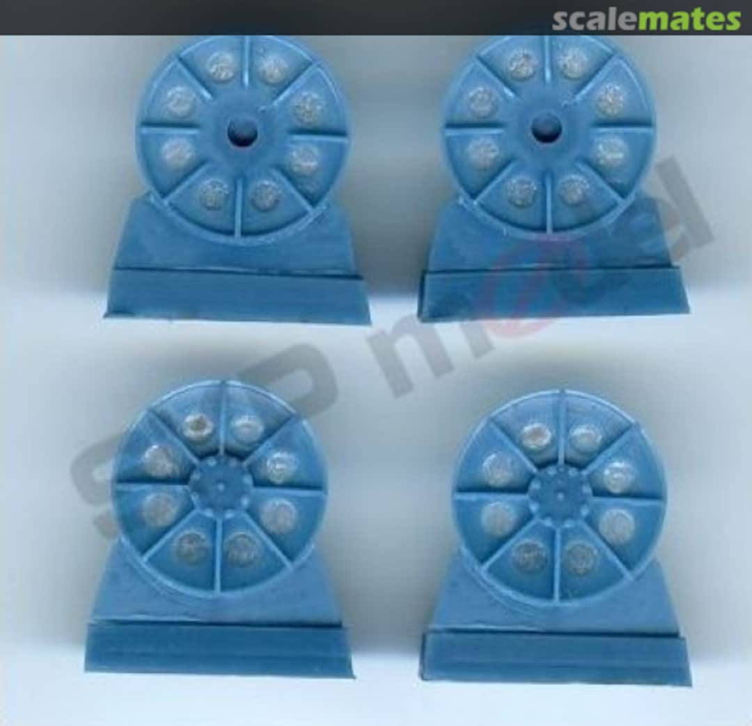 Boxart Idler Wheels for Hetzer - 8D SKP 065 SKP model