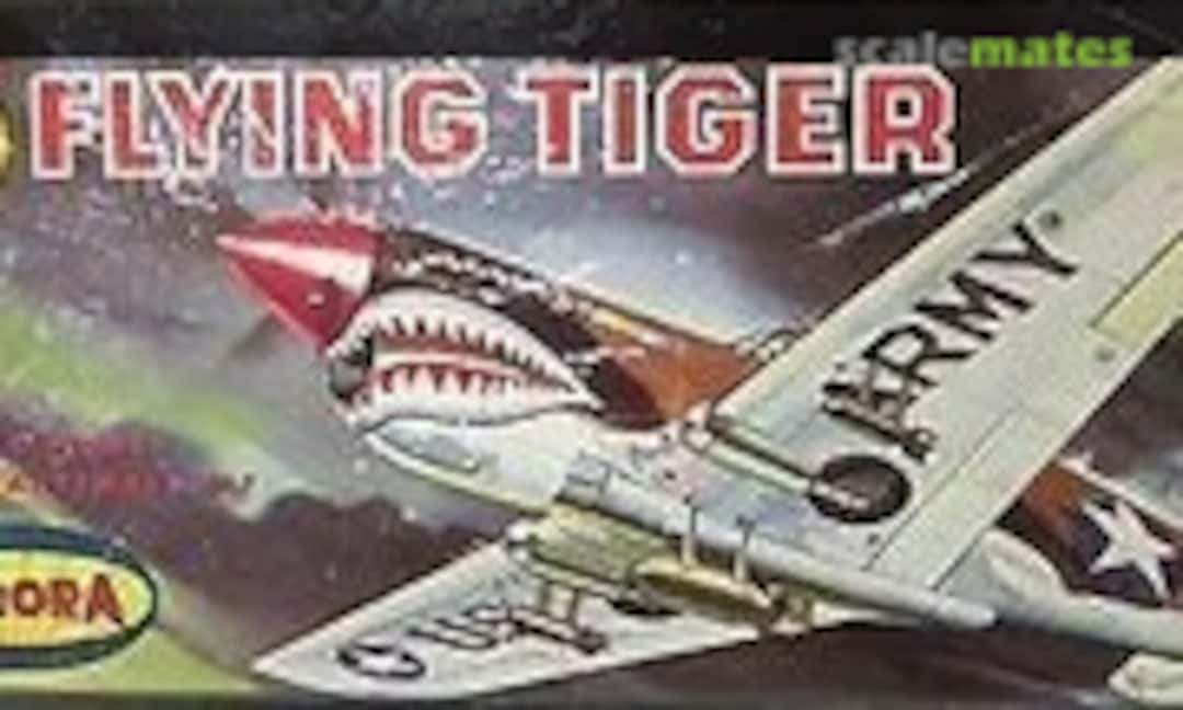 1:48 P-40 Flying Tiger (Aurora 44-79)