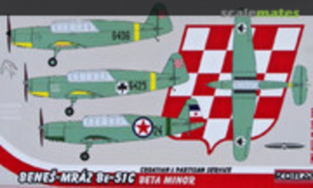 1:72 Benes-Mráz Be-51C Beta Minor (2 resin kits) (Kora Models 72168)