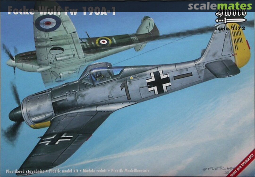 Boxart Focke-Wulf Fw 190A-1 SW 72009 Sword