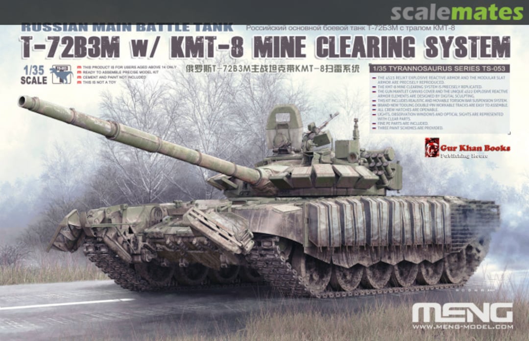 Boxart T-72B3M TS-053 Meng Model