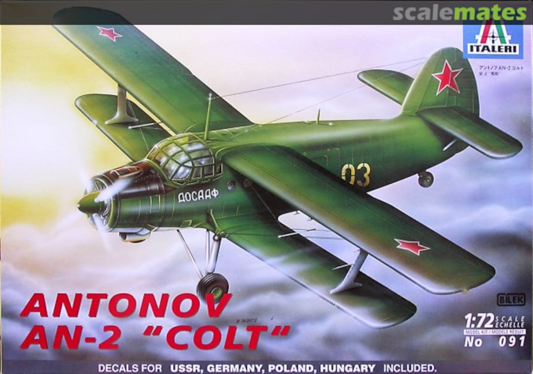 Boxart Antonov An-2 Colt 091 Italeri