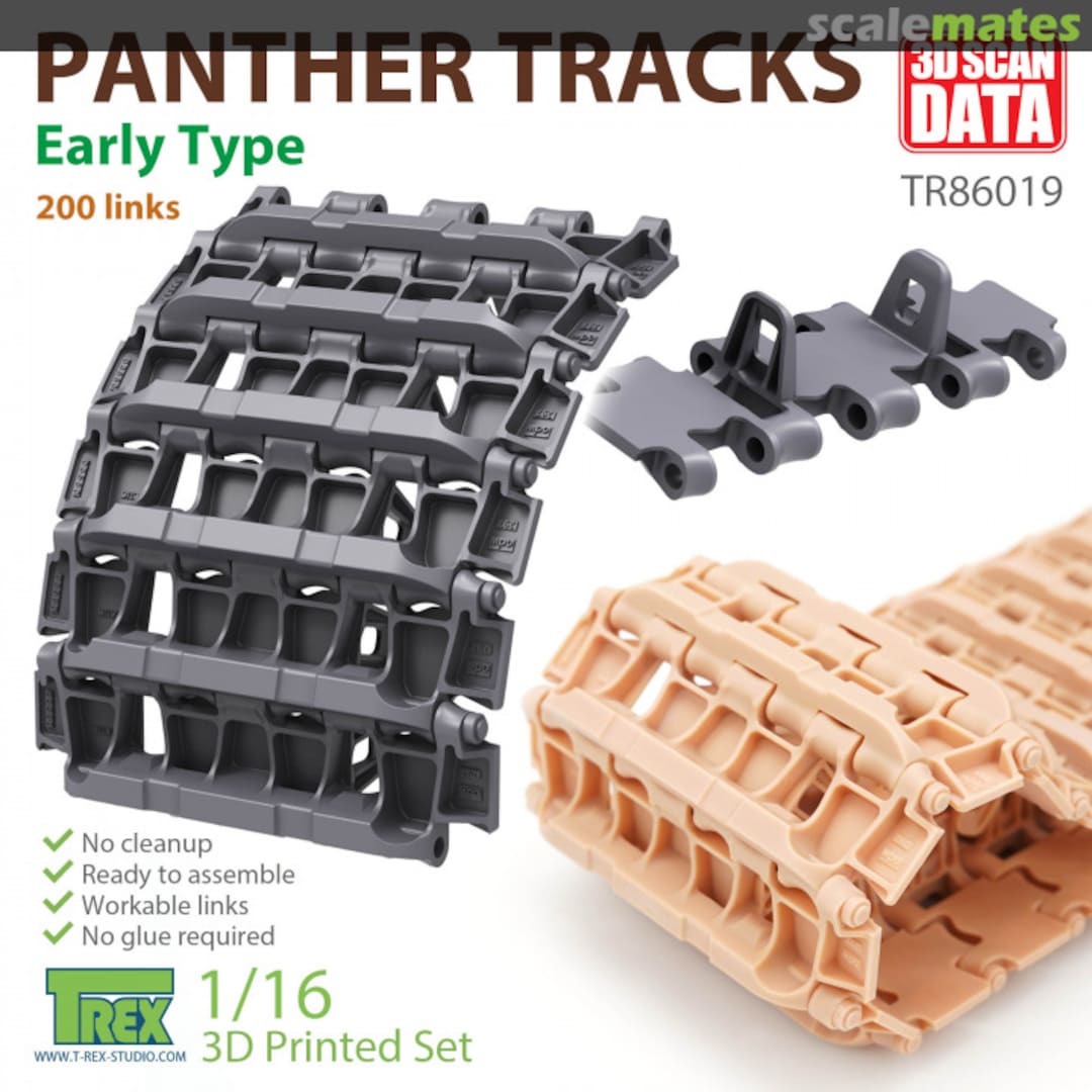 Boxart Panther Tracks Early Type TR86019 T-Rex Studio