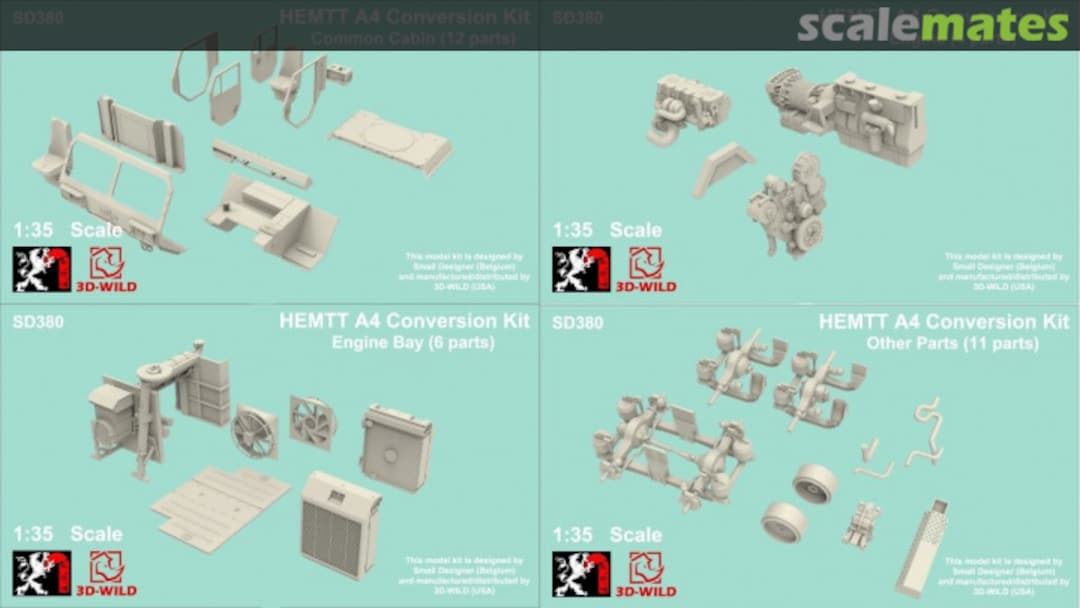 Boxart HEMTT A4 Conversion SD380 3D-Wild