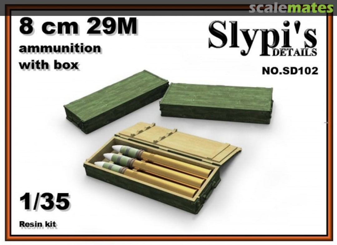 Boxart 8cm 29M Ammunition with Box  SD102 Slypi's Details