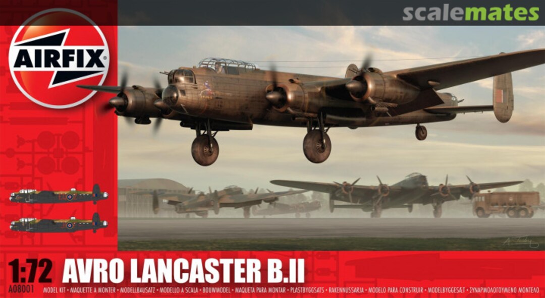 Boxart Avro Lancaster B.II A08001 Airfix