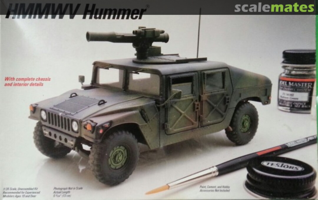 Boxart HMMWV Hummer 830 Testors