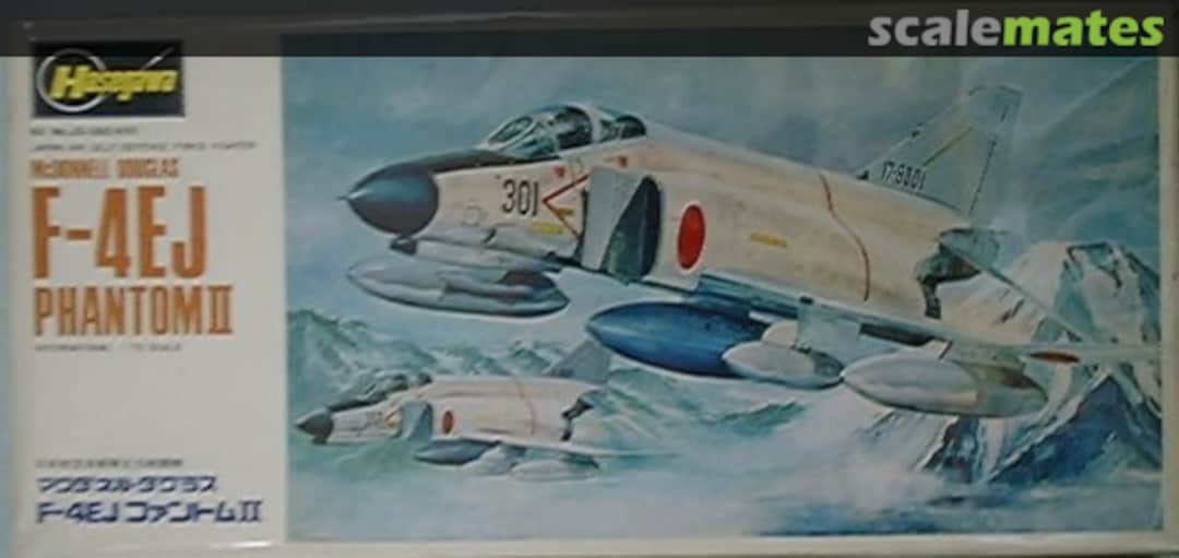 Boxart McDonnell Douglas F-4EJ Phantom II JS-080 Hasegawa