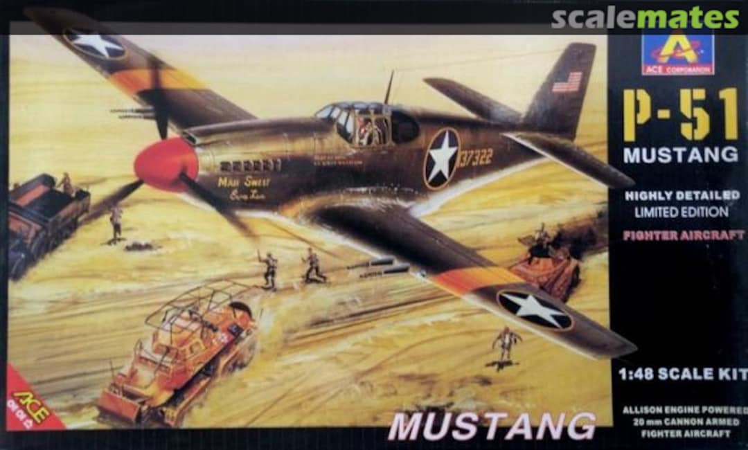 Boxart P-51 Mustang 1210 Ace Corporation