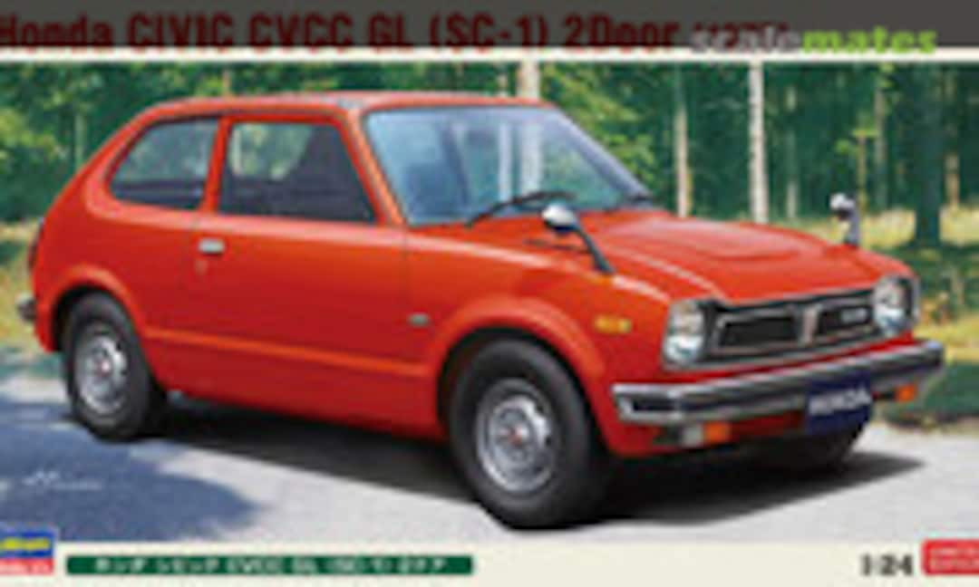 1:24 Honda Civic CVCC GL(SC-1) 2 Door (Hasegawa 20360)