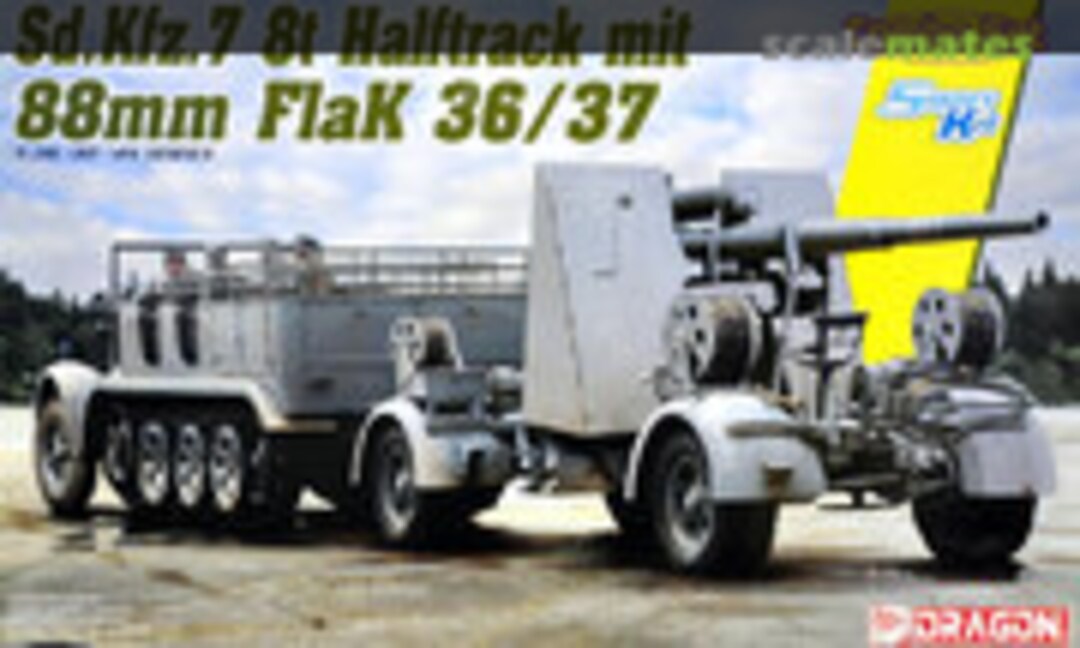 1:35 Sd.Kfz. 7 8ton Halftrack mit 88mm Flak 36/37 (Dragon 6948)