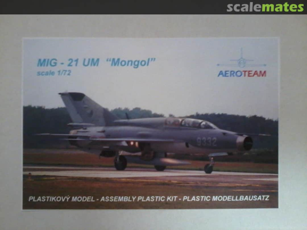 Boxart MiG-21UM Mongol unknown AEROTEAM