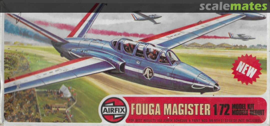 Boxart Fouga Magister 02047-5 Airfix