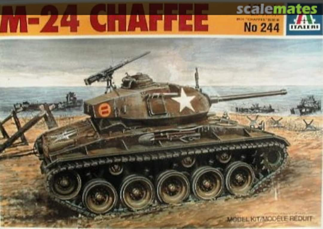 Boxart M-24 Chaffee 244 Italeri