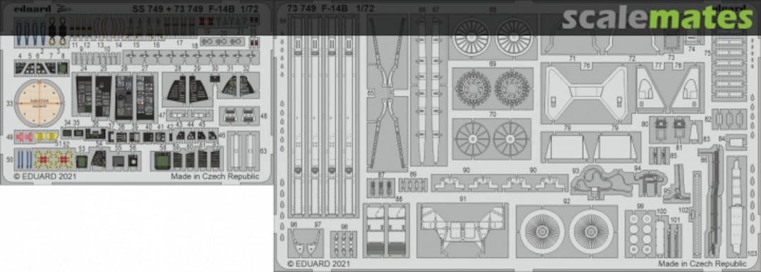 Boxart F-14B 73749 Eduard