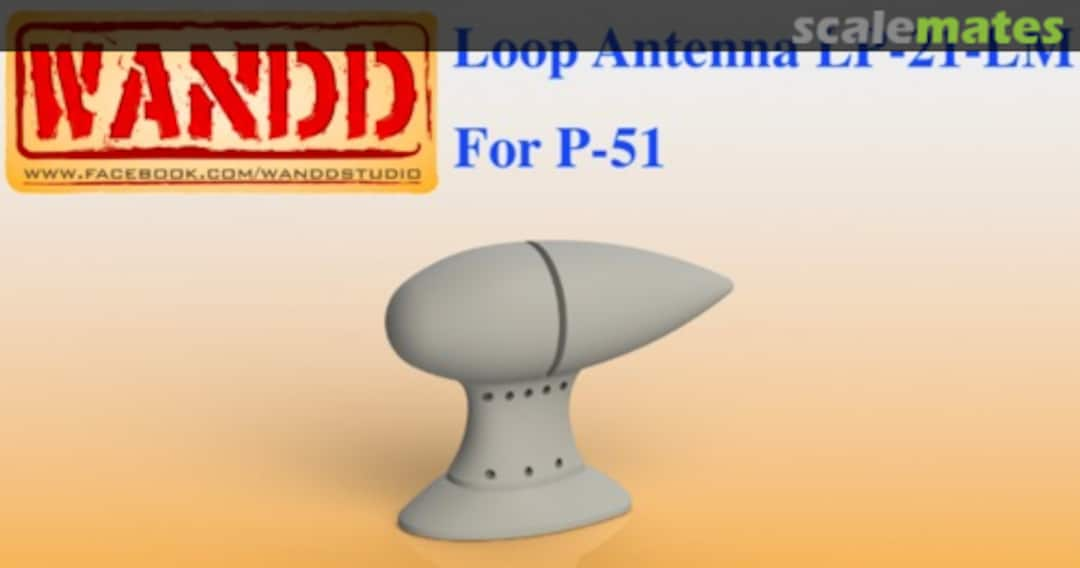 Boxart Loop antenna LP-21-LM for the P-51 R48019 WandD Studio