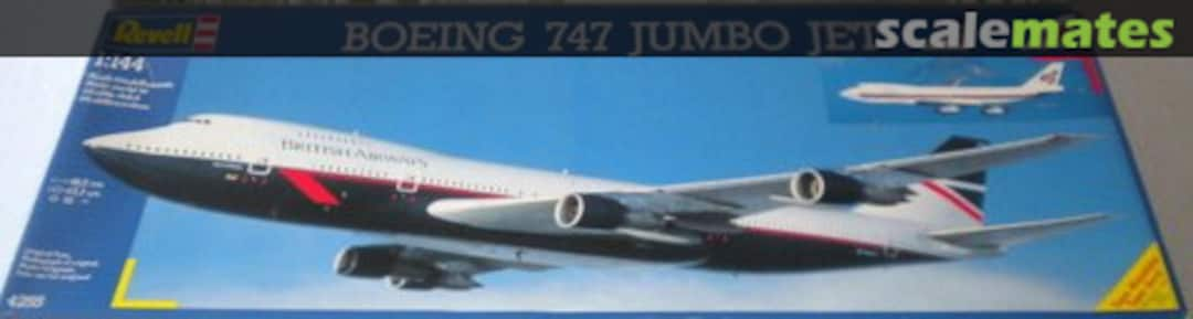 Boxart Boeing 747 Jumbo Jet 4255 Revell