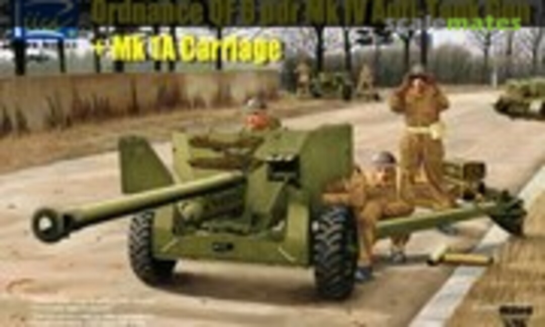 1:35 Ordnance QF 6 pdr Mk IV Anti Tank Gun (Riich.Models RV35018)