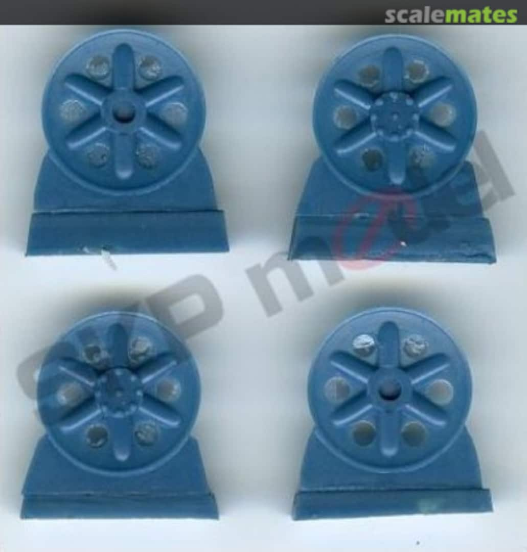 Boxart Idler Wheels for Hetzer - 8D SKP 063 SKP model