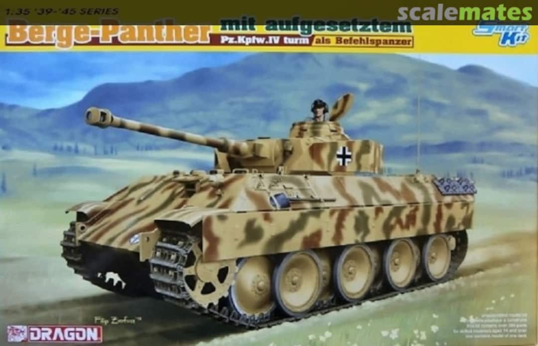 Boxart Berge-Panther mit aufgesetztem Pz.Kpfw.IV Turm 6835 Dragon