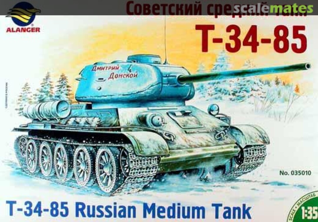 Boxart T-34/85 035010 Alanger