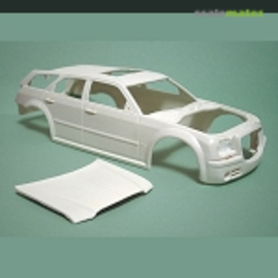 Boxart 2007 Chrysler 300C Magnum Wagon Body & Hood (for AMT & RMX) NB167 Jimmy Flintstone