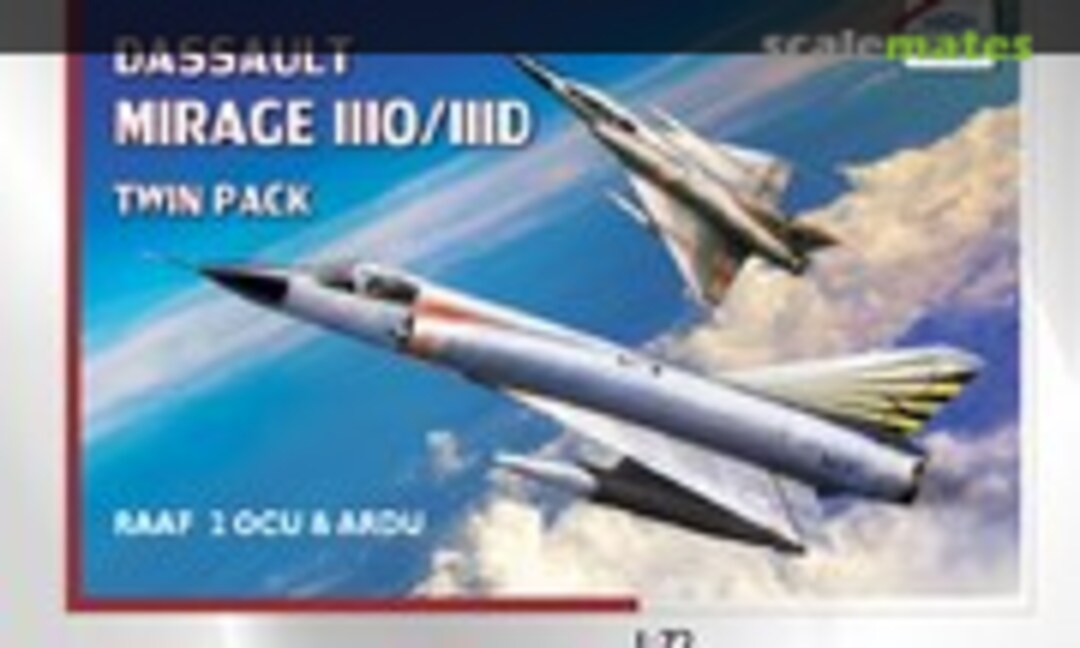 1:72 Mirage IIIO/IIID Twin Pack (High Planes Models HPK072106)