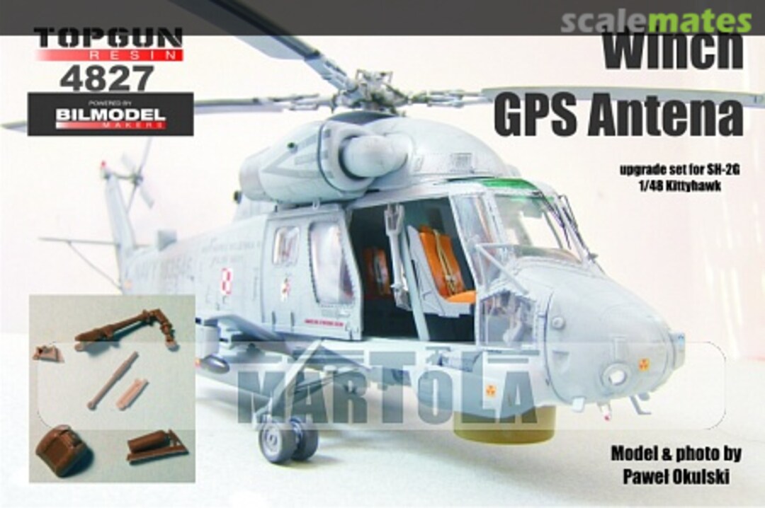 Boxart Winch, GPS Antena 4827 Top Gun Model