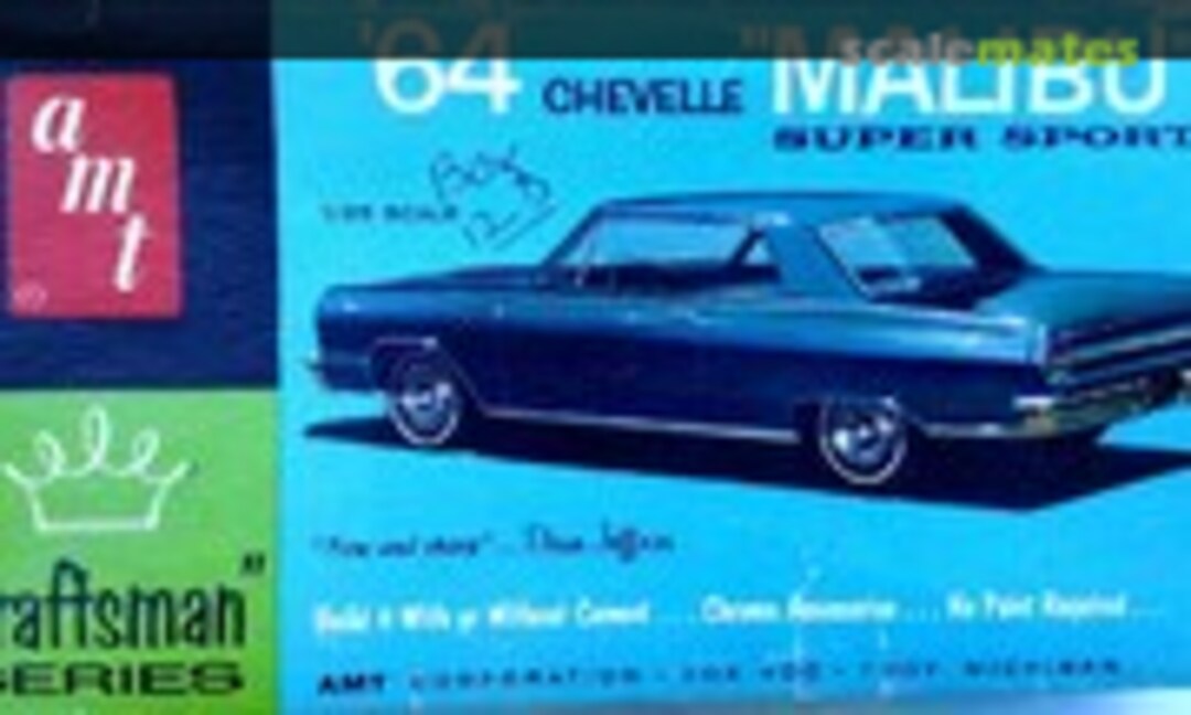 1:25 '64 Chevelle &quot;Malibu&quot; Super Sport (AMT 4724-100)