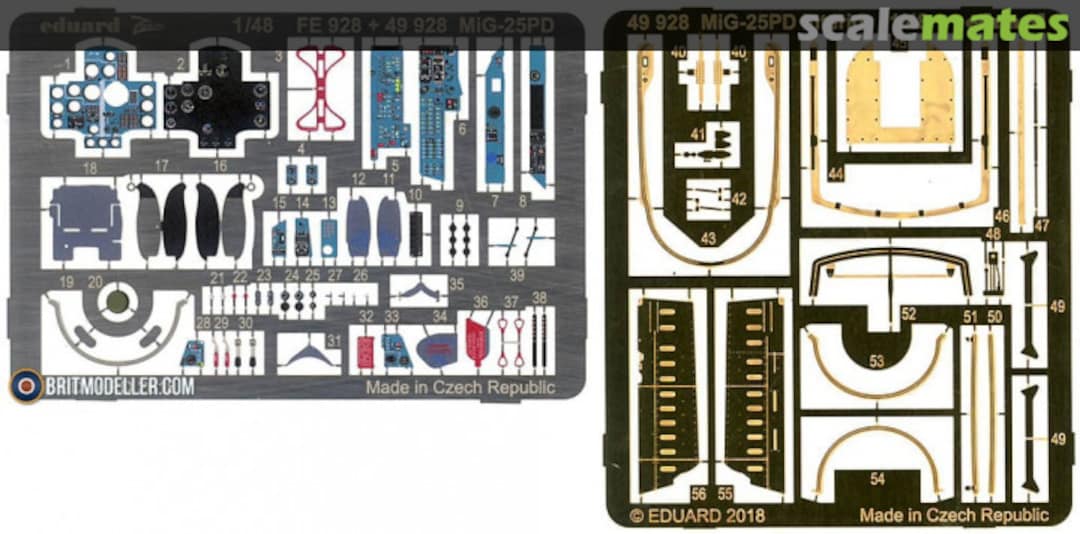 Boxart MiG-25PD interior 49928 Eduard