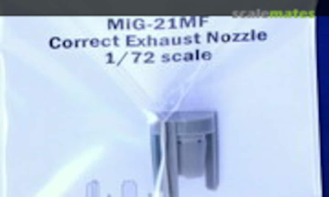 1:72 MiG-21MF Fishbed - Correct Exhaust Nozzle (Quickboost QB 72 583)