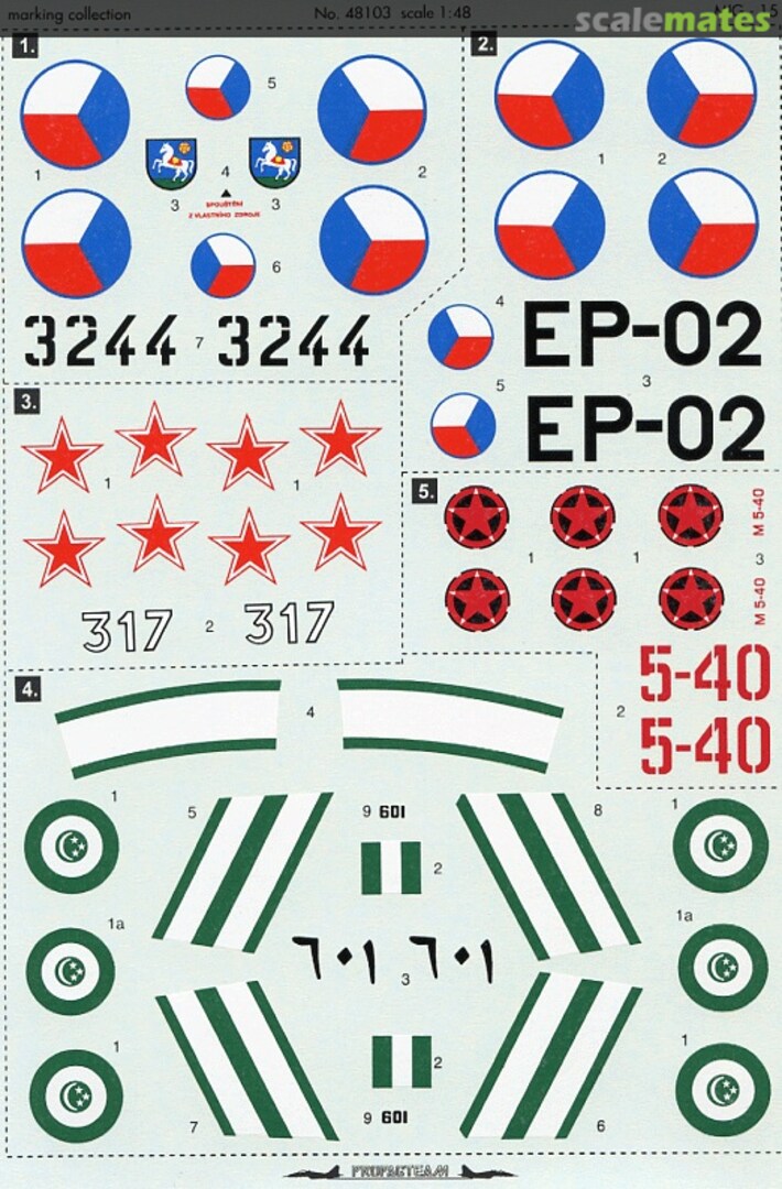 Boxart MiG-15 48103 Propagteam