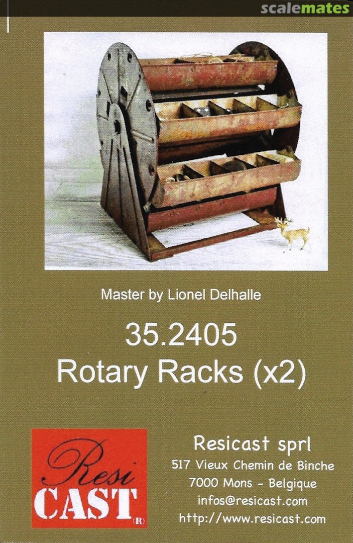 Boxart Rotary Racks 35.2405 Resicast