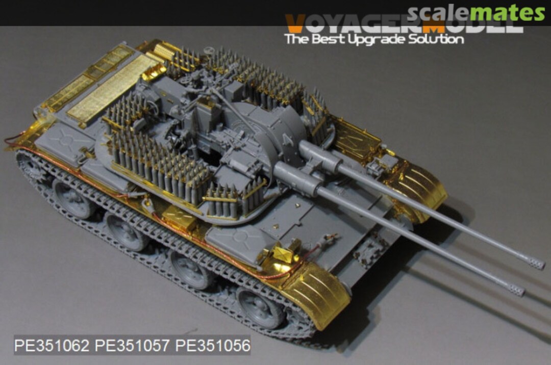 Boxart Soviet ZSU-57-2 SPAAG Turret Interior Upgrade Set PE351062 Voyager Model